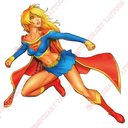 Supergirl Customize Temporary Tattoos Stickers NO.273